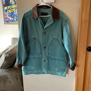 Vintage green & corduroy Eddie Bauer jacket